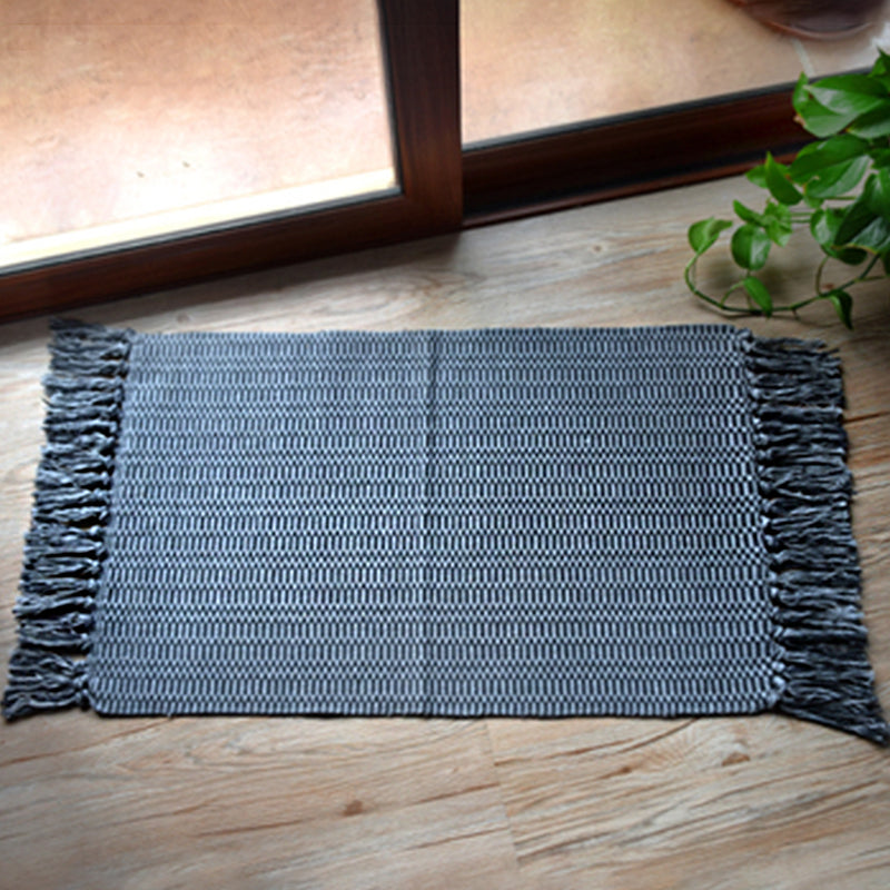 Lässiger böhmischer Teppich mehrfarbiger geometrischer Teppich -Haustier -Teppich für tolles Zimmer