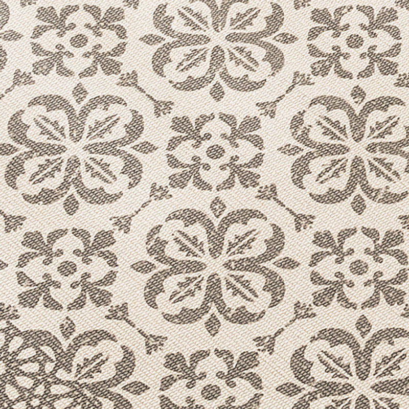 Aesthetic Multi Color Boho Rug Cotton Braided Flower Rug Pet Friendly Area Carpet for Bedroom