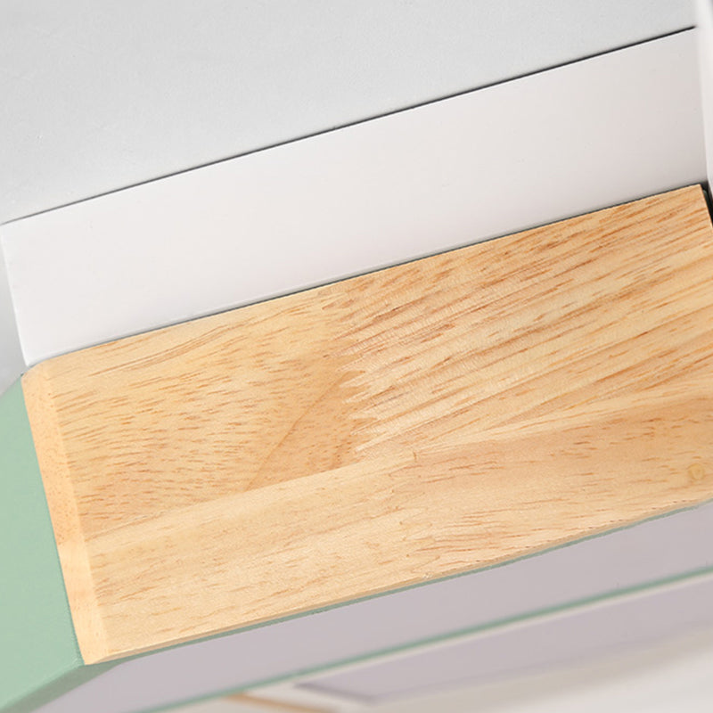 Child Bedroom Toy Windmill Ceiling Mount Light Acrylic Nordic Style Ceiling Lamp