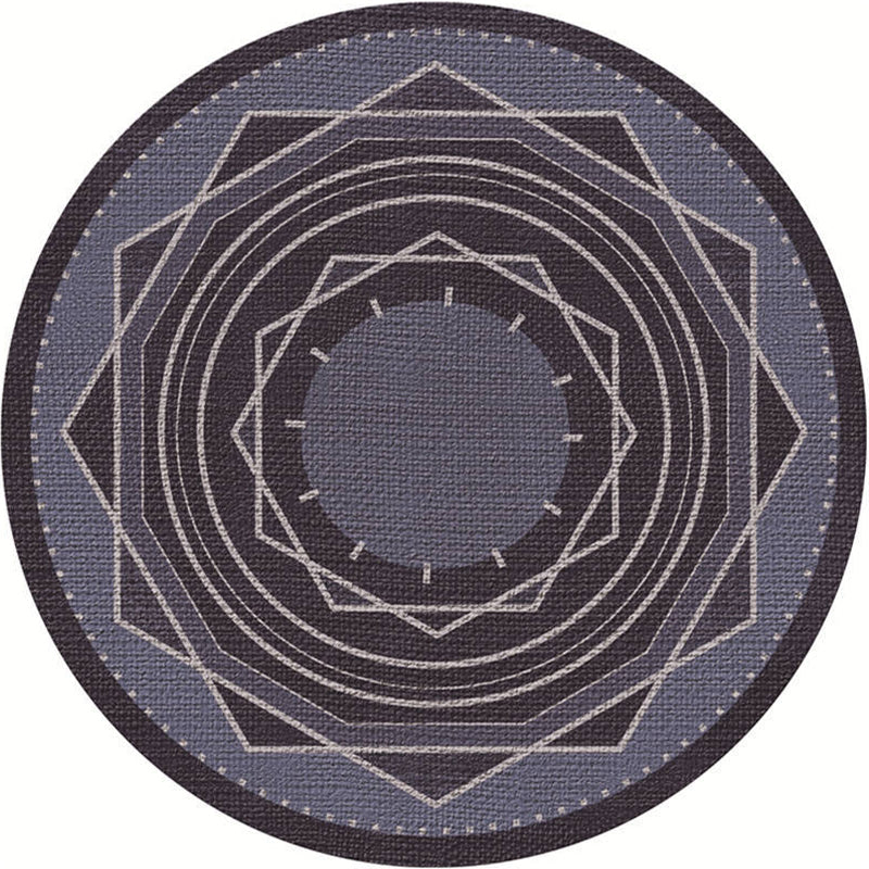 Exotic Moroccan Rug Multi Color Flower Pattern Rug Anti-Slip Pet Friendly Stain Resistant Carpet for Home