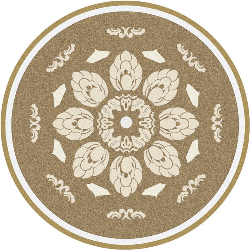 Exotic Moroccan Rug Multi Color Flower Pattern Rug Anti-Slip Pet Friendly Stain Resistant Carpet for Home