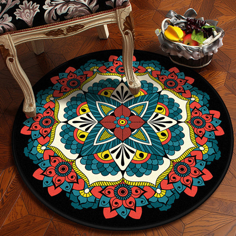 Chique bloemenpatroon RUG MEEST MEEMERDE Morokkaanse tapijt Synthetische Synthetische wasbare antislip ruglek Stain resistent tapijt voor voordeur