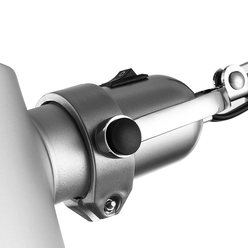 Retro -sich verjüngte Wandbeleuchtung 1 Glühbirnenmetallische Wandmontagelampe mit Schwungarm in Schwarz/Chrom für den Untersuchungsraum