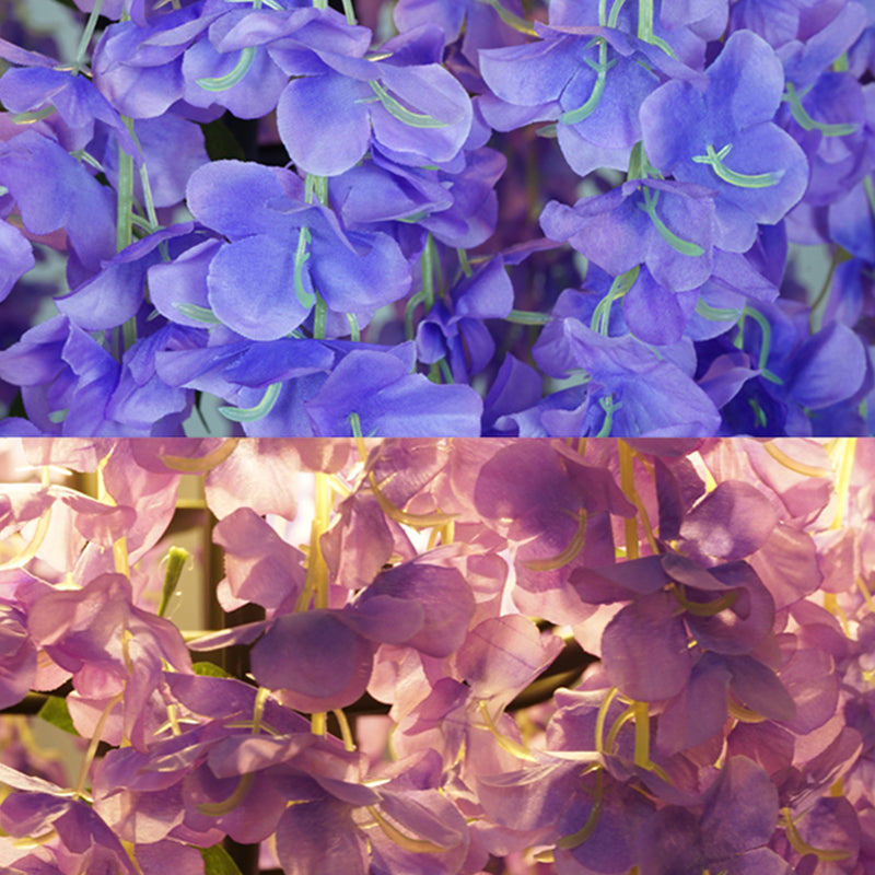 Éclairage de suspension de la sphère violette Rétro métallique 1 tête de plafond de restaurant de restaurant avec décor de glycémie