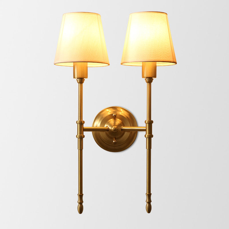 Bronze allongé applicateur mural lumière