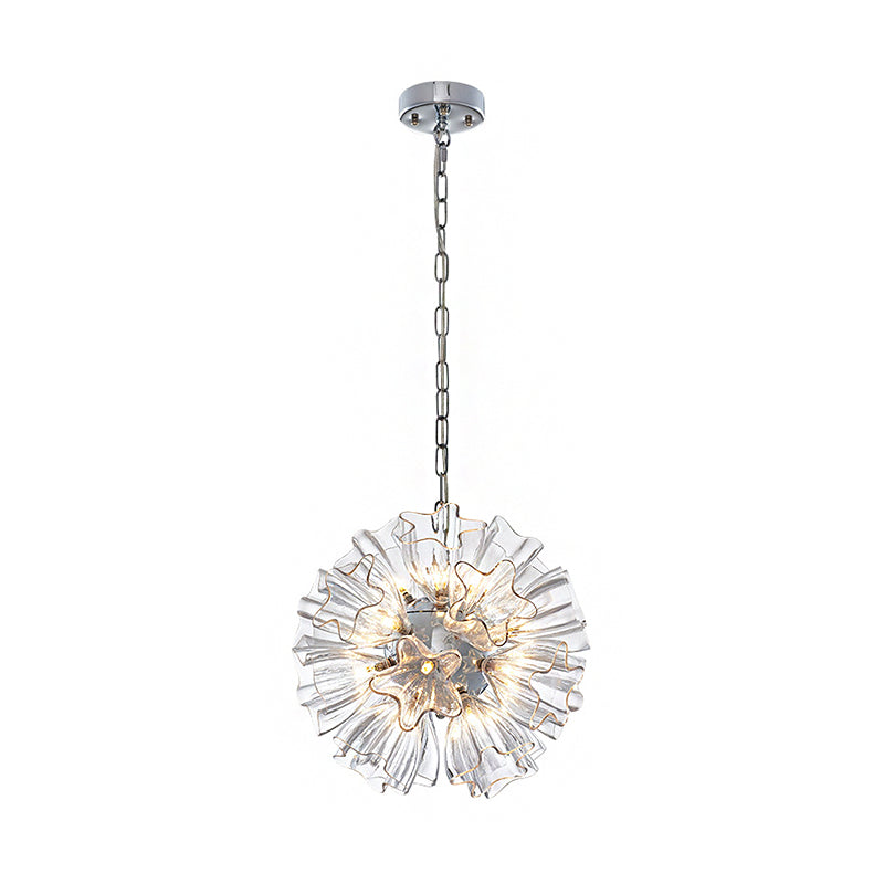 Lampada del lampadario Sputnik Modern Glass LED LED LED LIGHT APPLICO LIGUE IN SIGILTÀ, larghe 16 "/23,5"