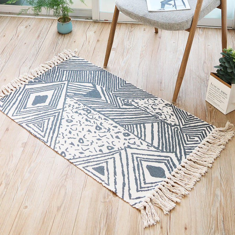 Chic Eclectic Indoor Teppich mehrfarbig nahtloses Muster Teppichtierfreundlicher Teppich für Zimmer