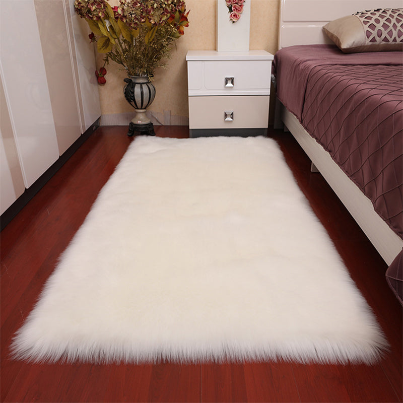Modischer, minimalistischer Teppich, mehrfarbig, einfarbig, schmutzabweisender, haustierfreundlicher Teppich für Schlafzimmer