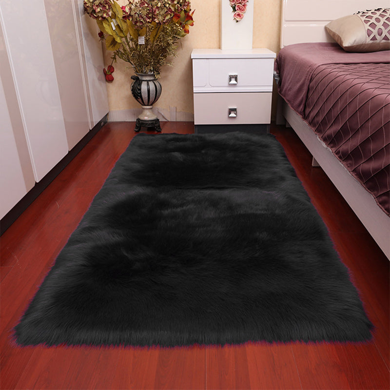 Modischer, minimalistischer Teppich, mehrfarbig, einfarbig, schmutzabweisender, haustierfreundlicher Teppich für Schlafzimmer