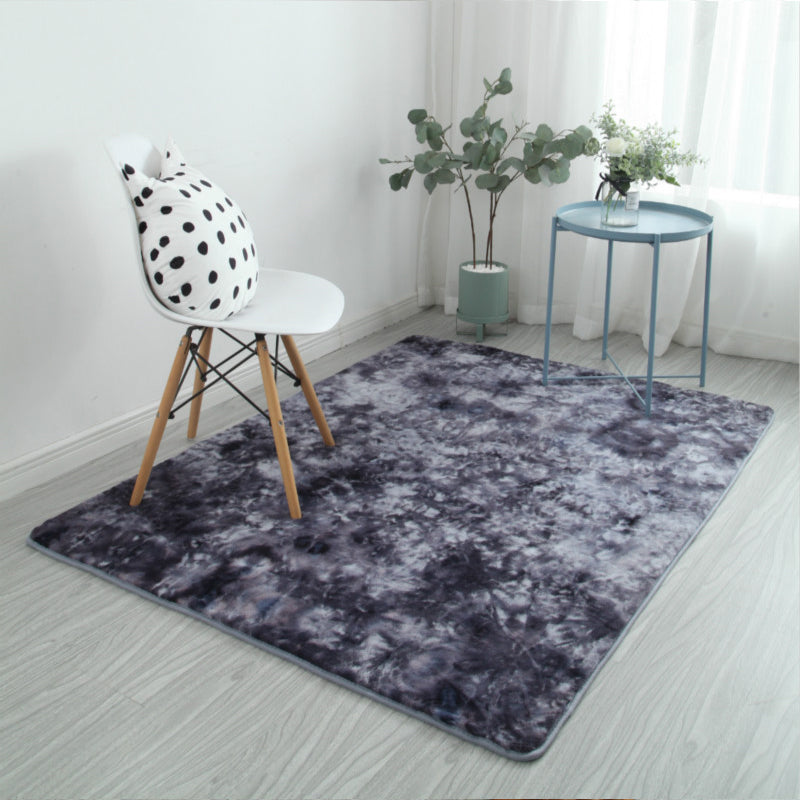 Tapis à colorant spatial chic Tapis décontracté multicolo