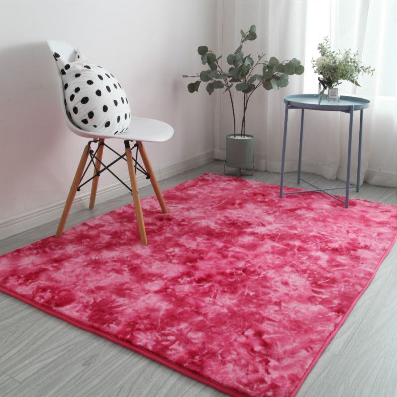 Tapis à colorant spatial chic Tapis décontracté multicolo