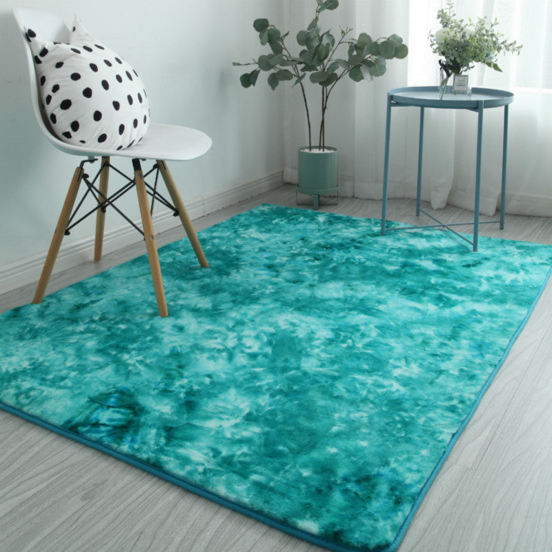 Tapis à colorant spatial chic Tapis décontracté multicolo