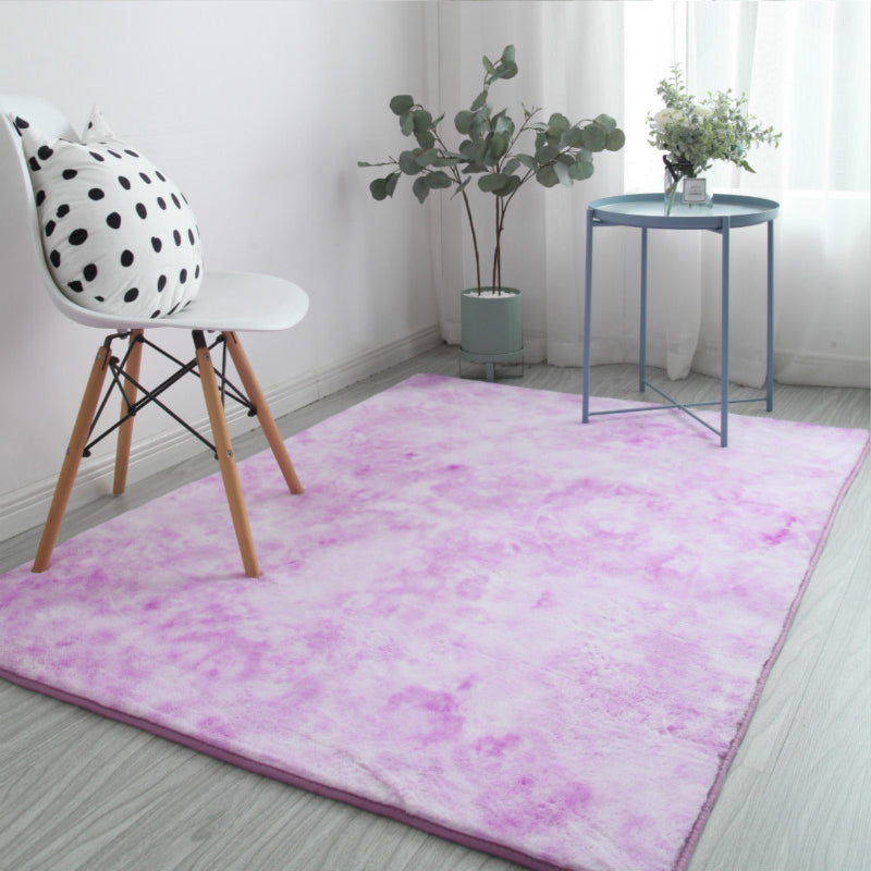 Tapis à colorant spatial chic Tapis décontracté multicolo
