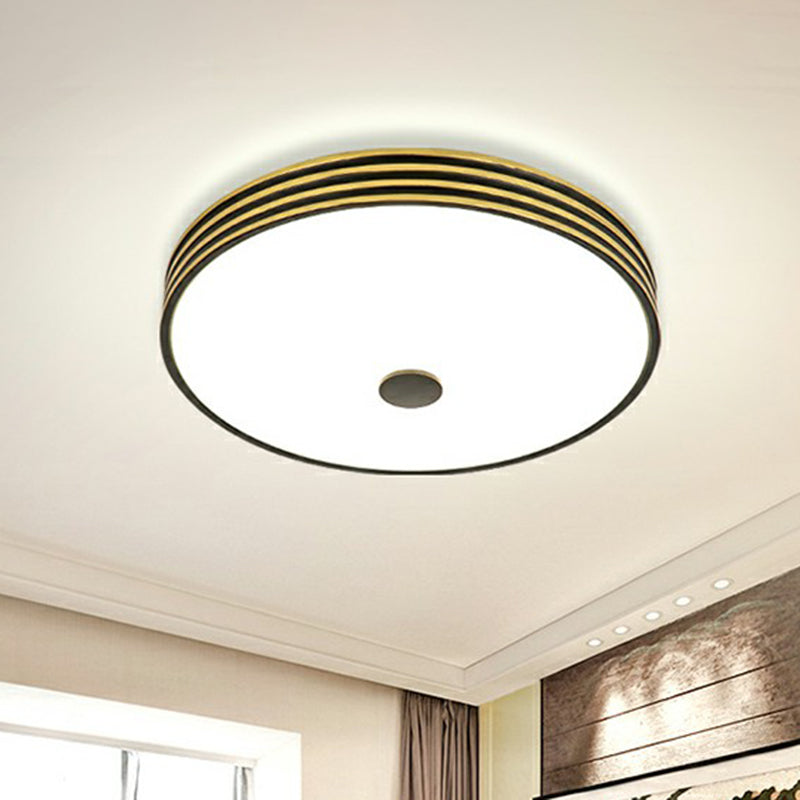 Retro Bowl LED-Unterputzbeleuchtung Opalglas-Unterputz-Deckenleuchte für den Flur