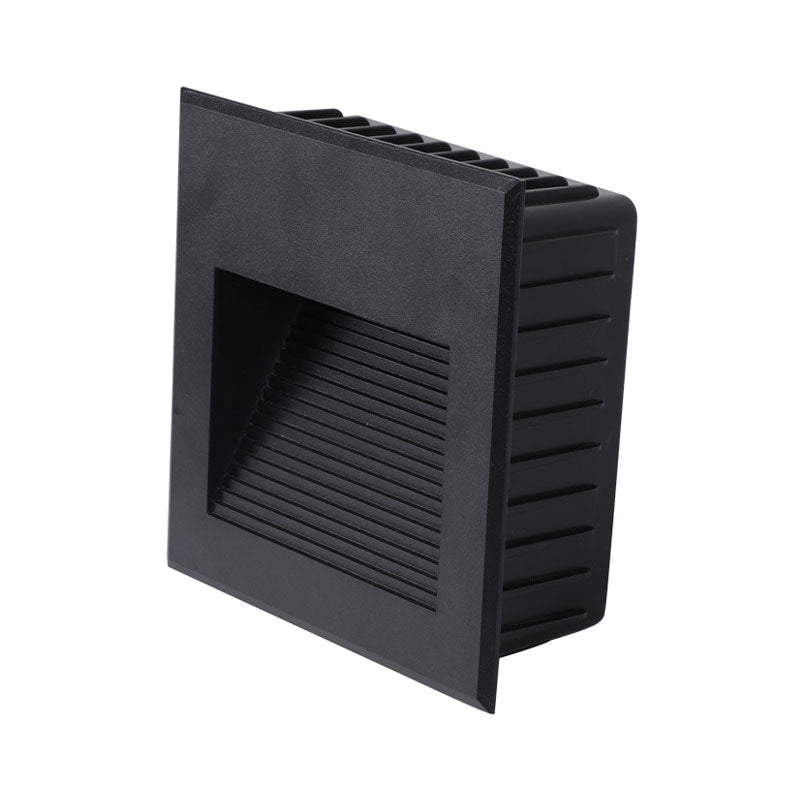Aluminium quadrilatère de paroi encastrée