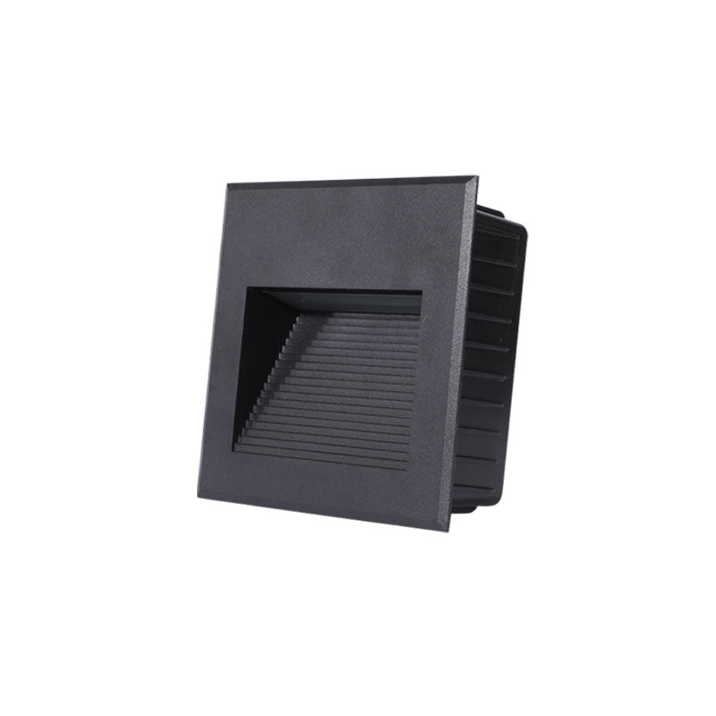 Aluminium quadrilatère de paroi encastrée