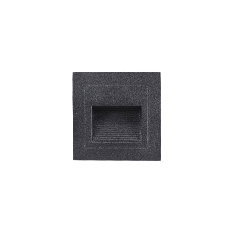 Aluminium quadrilatère de paroi encastrée