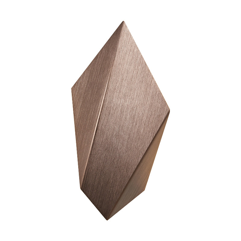 Metal Geometric Wall Mounted Light Postmodern 1 Light Black/Grey/White Sconce Light Fixture