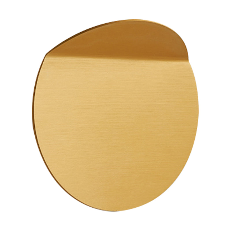 Zeitgenössische runde Metallwandleuchten hell schwarz/grau/weiße LED -Wandhalterung für Korridor