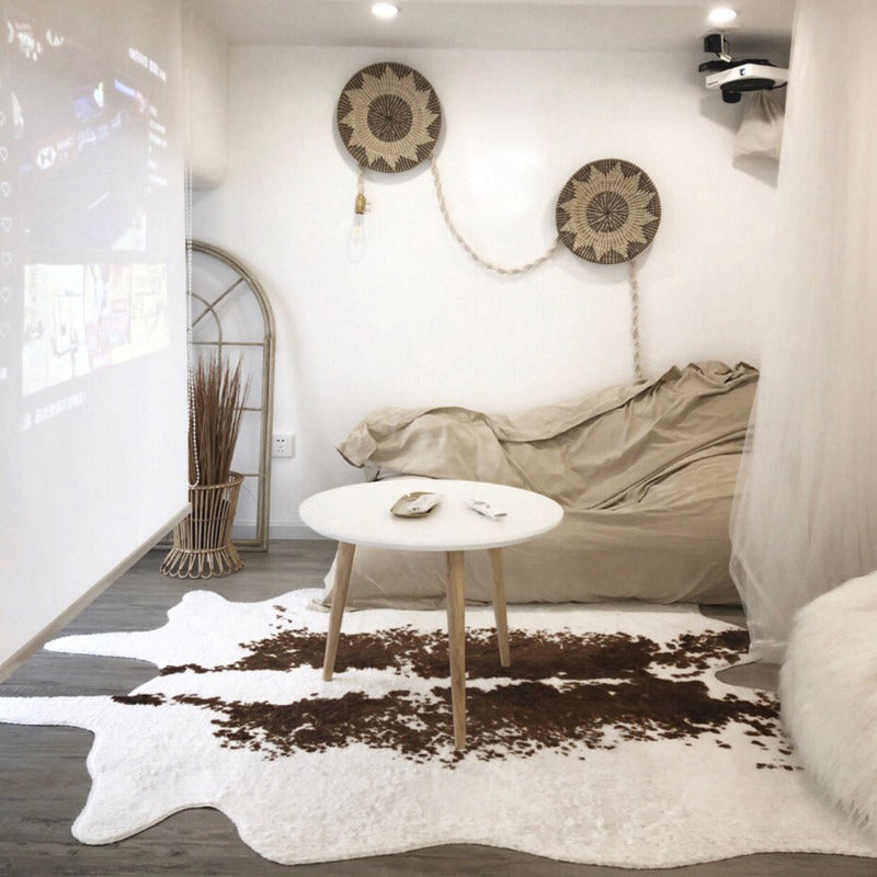 Ganzes Kunsttierhaut Teppich Multi-Farbe Nordic Rug Synthetic