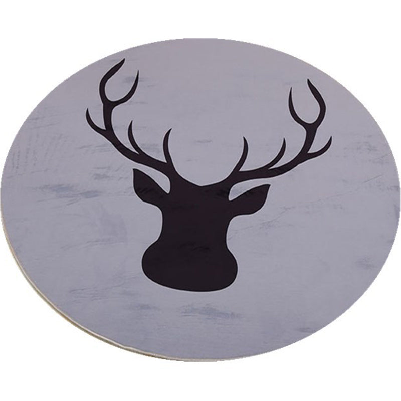 Tapis à motifs tribaux éclectiques Tapis à motifs tribaux Multi-couleurs Tapis à coloration Machine résistante à la machine sans glissement lavable Carpette pour le salon