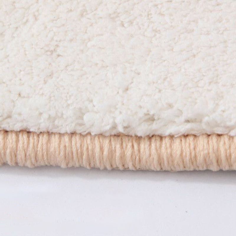 Tapis de motif géométrique chic Synthétique Synthétique Synthétique Multi-colored Synthetics Tapis résistant aux taches non glissables pour le salon