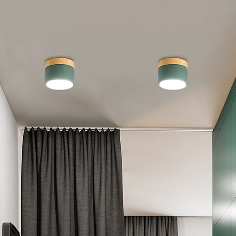 Cilinderslaapkamer Inbouwverlichting Simplistisch Metallic Simplistisch LED-inbouwarmatuur