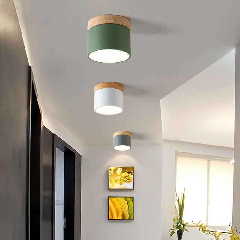 Cilinderslaapkamer Inbouwverlichting Simplistisch Metallic Simplistisch LED-inbouwarmatuur