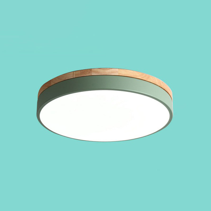 Cirkelvormige slaapkamer inbouwverlichting Acryl simplistische LED-inbouwarmatuur