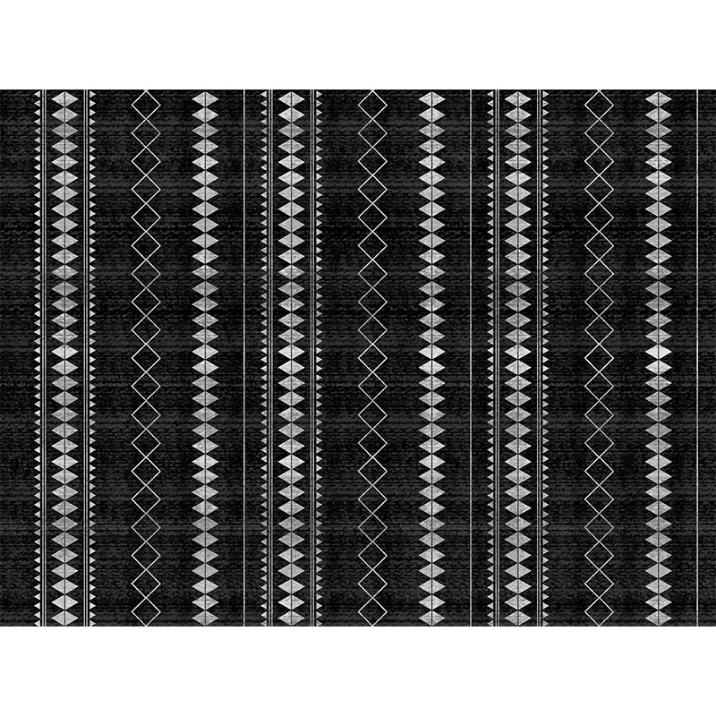 Fashion Boho Chic Rapis multi-couleurs Rhombus Printing Machine Machine de tapis Animable Animage Anti-Slip Tapis pour la maison