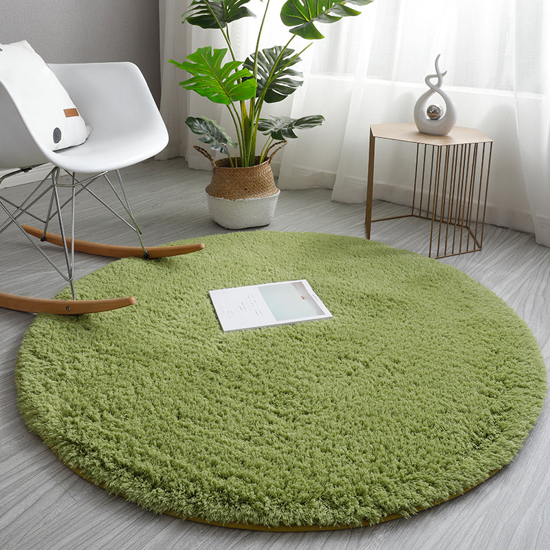 Tapis nature relaxant un tapis de tapis en fausse en laine multicolore tapis sans glissement lavable pour chambre à coucher