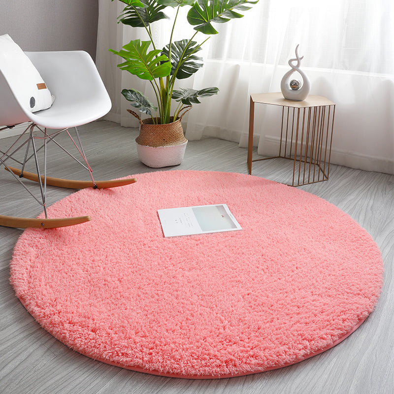 Tapis nature relaxant un tapis de tapis en fausse en laine multicolore tapis sans glissement lavable pour chambre à coucher