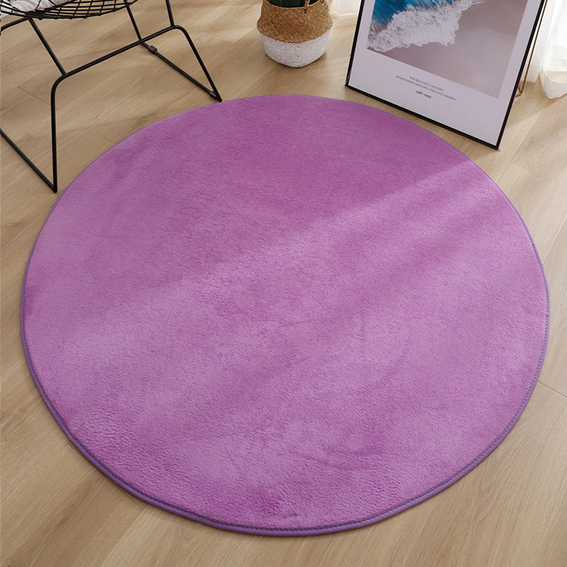 Tapis décontracté multi-couleurs Synthétique Couleur de couleur Couleur Couleur Machine lavable sans glissement, Tapis de compagnie pour animaux de compagnie pour le salon