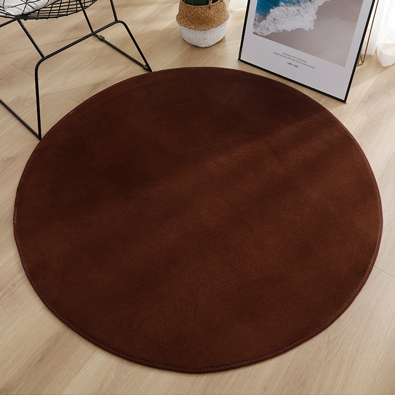 Tapis décontracté multi-couleurs Synthétique Couleur de couleur Couleur Couleur Machine lavable sans glissement, Tapis de compagnie pour animaux de compagnie pour le salon