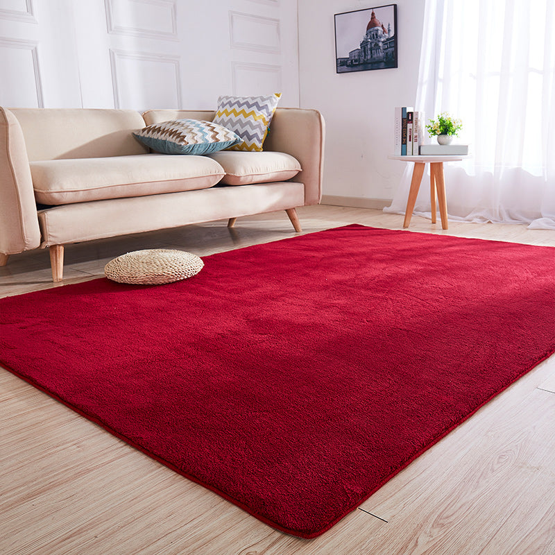 Plüsch mehrfarbige moderne Teppichsynthetik in Indoor-Teppich Haustierfreundlich nicht rutschfestem Fleckenfleckfest-Resistant Teppich für Wohnkultur