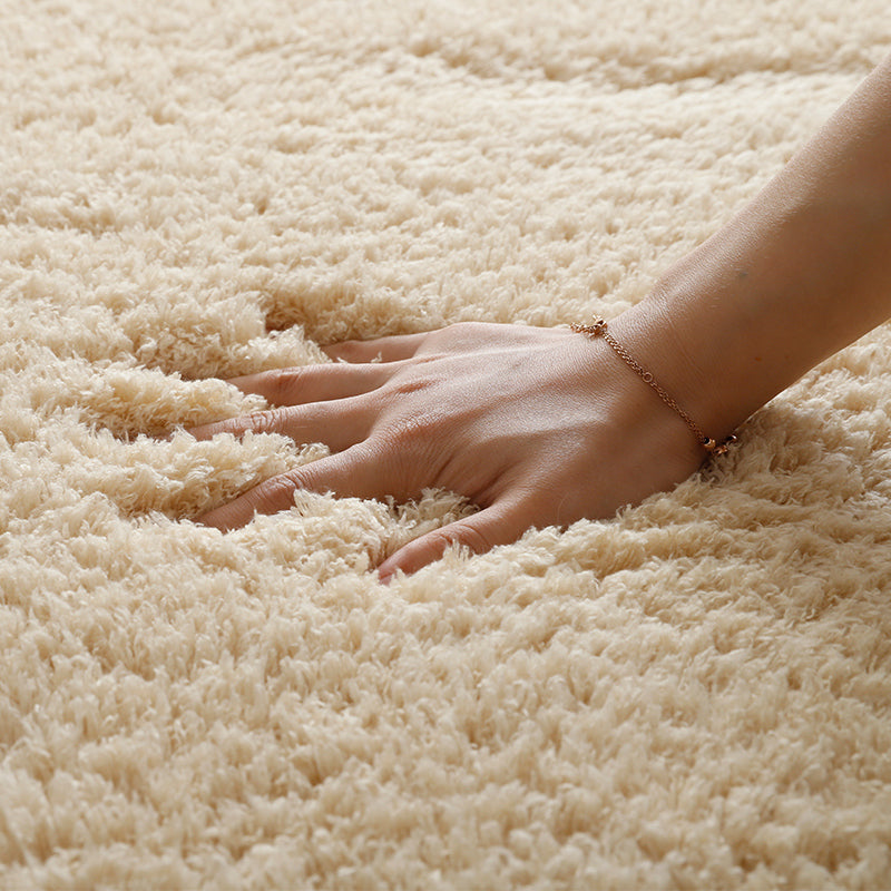 Zachte gewone vloerkleed Multi-gekleurde Noordse stijl Tapijt Faux Wol Wasbaar Pet Friendly Non-Slip Tapje voor Kamer