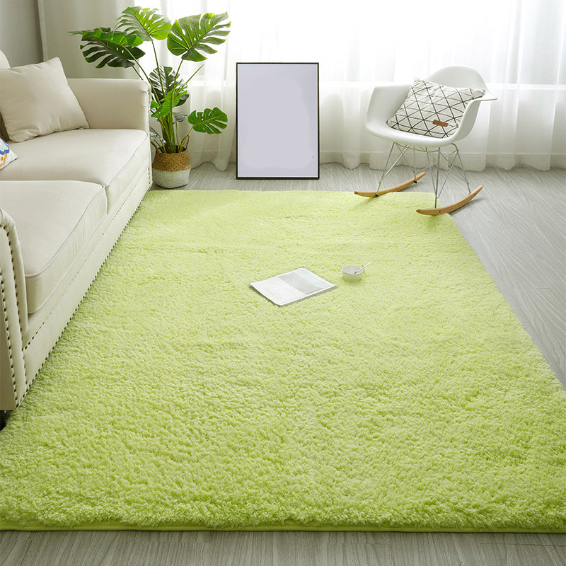 Zachte gewone vloerkleed Multi-gekleurde Noordse stijl Tapijt Faux Wol Wasbaar Pet Friendly Non-Slip Tapje voor Kamer