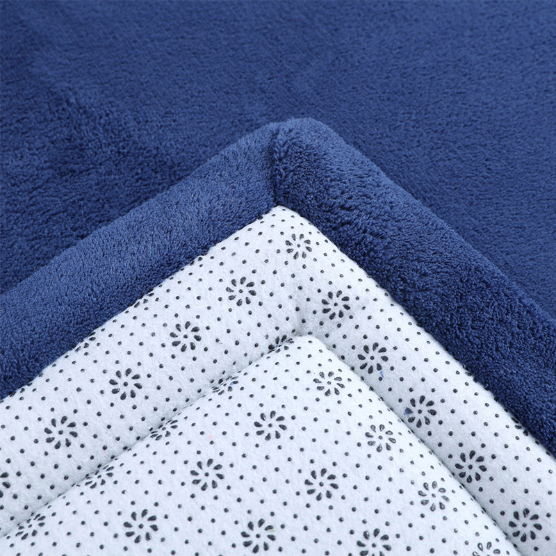 Pushiony minimalistischer Teppich Multi-Farb-Rugmaschinenmaschine waschbarer Tierfreundlicher Nicht-Schlupf-Teppich für Babykriechen