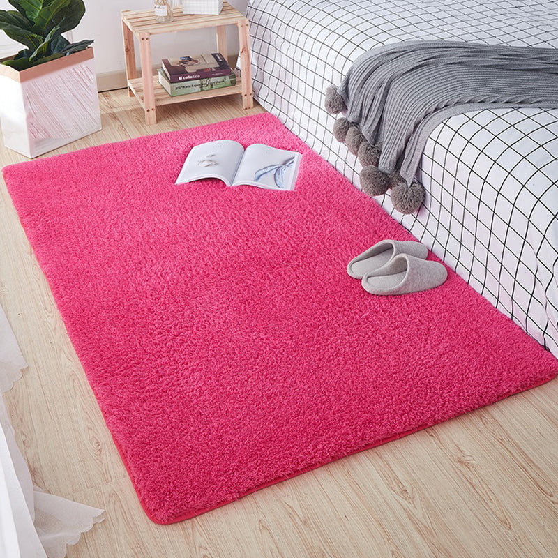Bequemer nordischer Teppich Mehrfachfarbener schlichtem Teppich waschbarer Haustierfreundlicher Anti-Schlupf-Rückenteppich für Schlafzimmer
