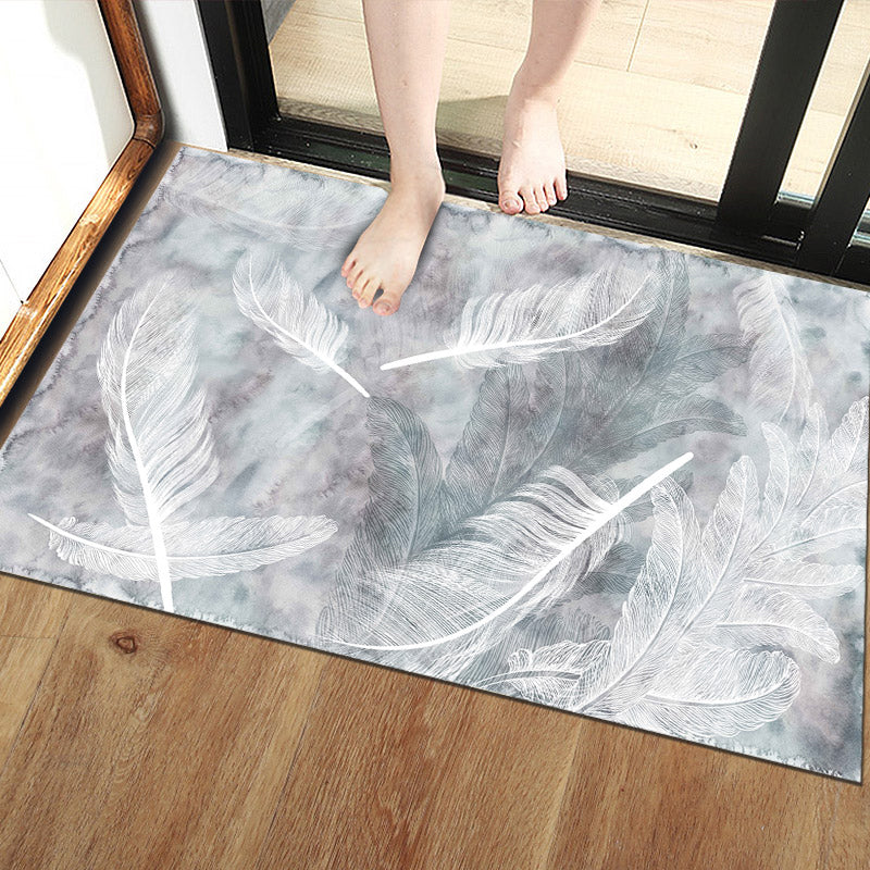Unique Scandinavian Indoor Rug Multi Colored Geometry Carpet Non-Slip Pet Friendly Washable Rug for Door