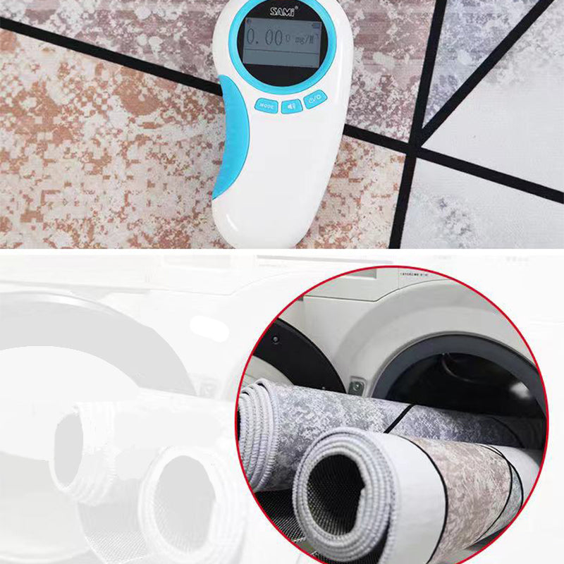 Hedendaagse geometrische print Tapijt Rug Multicolor Synthetics Area Tapijt Machine Wasbare anti-slip Stain Resistant Tap voor familiekamer