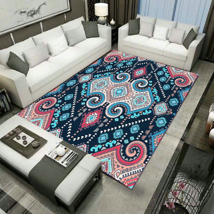 Tappeto multicolore del tappeto stampato in jacquard