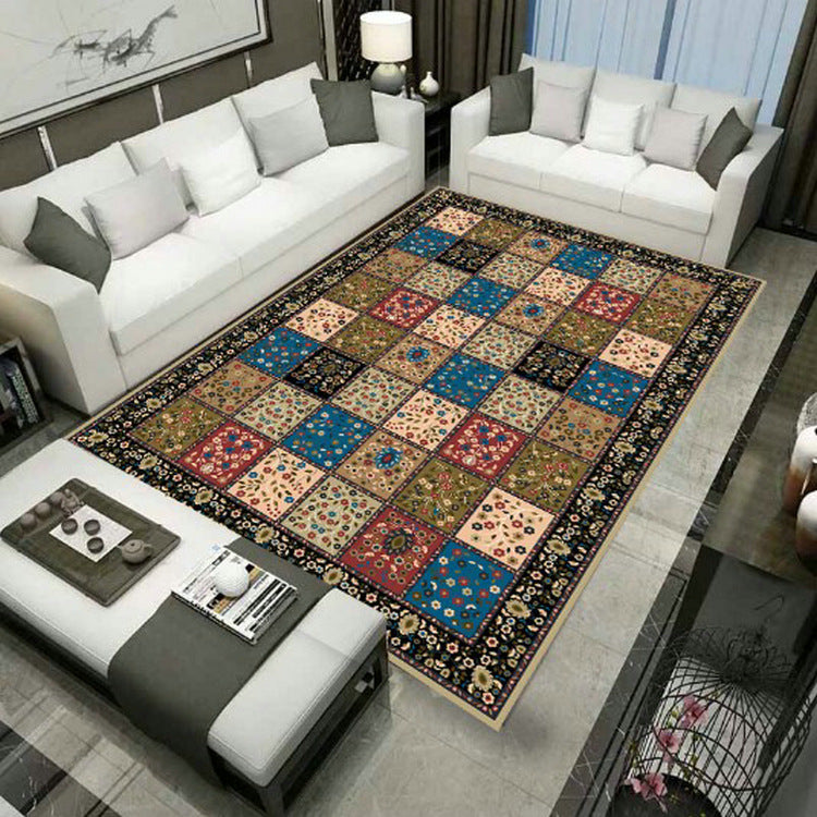 Tappeto multicolore del tappeto stampato in jacquard