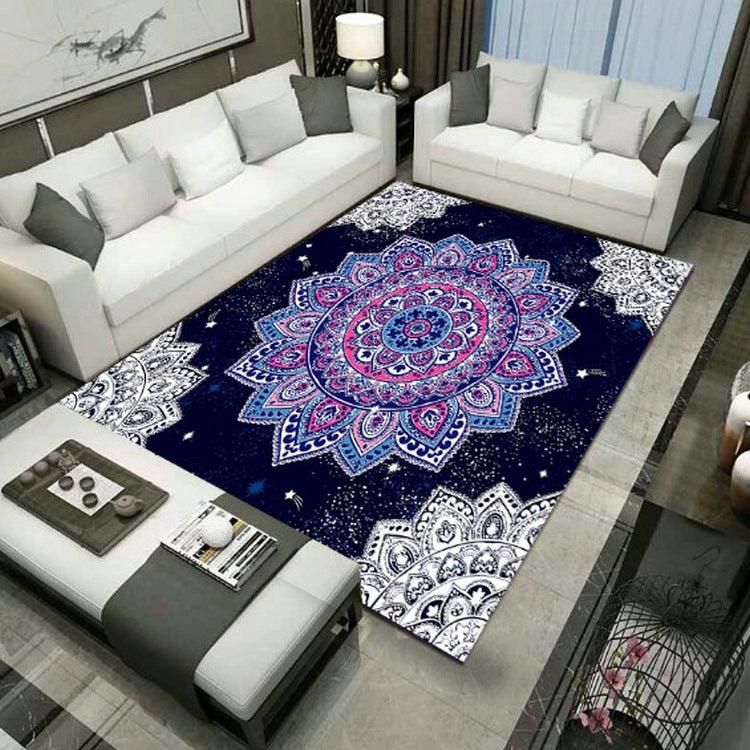 Tappeto multicolore del tappeto stampato in jacquard