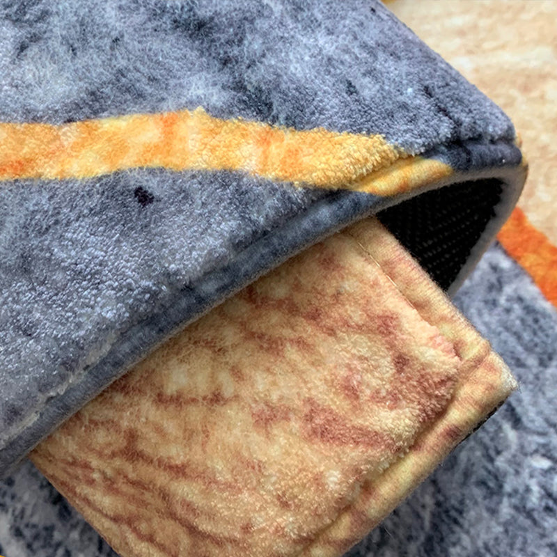 Elegant Modernist Rug Multi Color Geometric Carpet Pet Friendly Anti-Slip Backing Machine Washable Rug for Guest Room