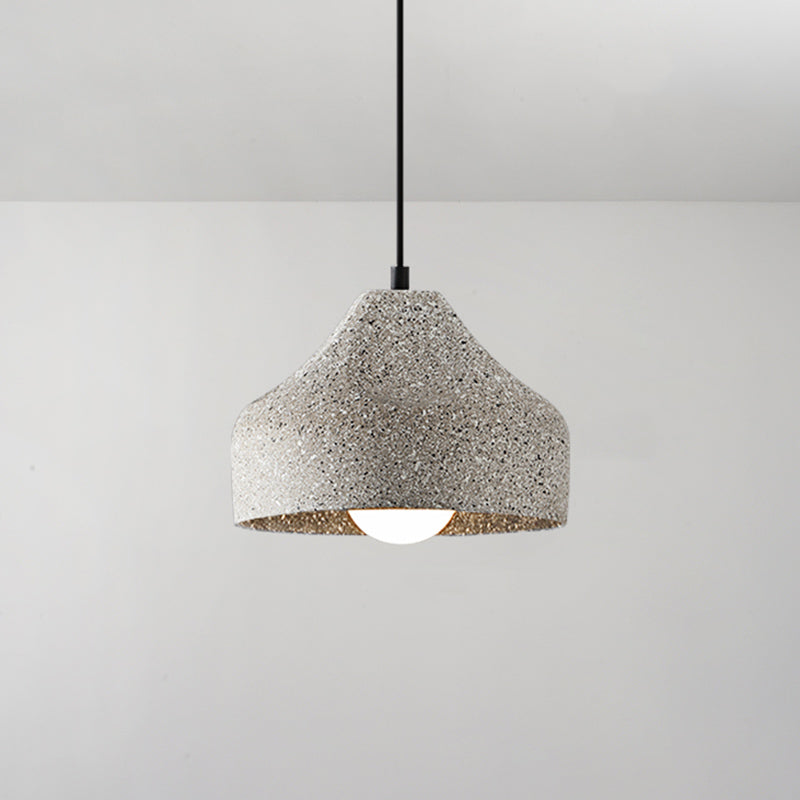 Ciment Geometric Shade Plafond Light Modern Style Single Single Sanging Lamping pour salle à manger