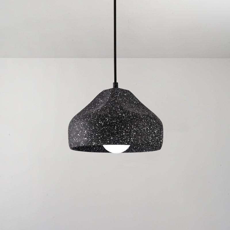 Ciment Geometric Shade Plafond Light Modern Style Single Single Sanging Lamping pour salle à manger