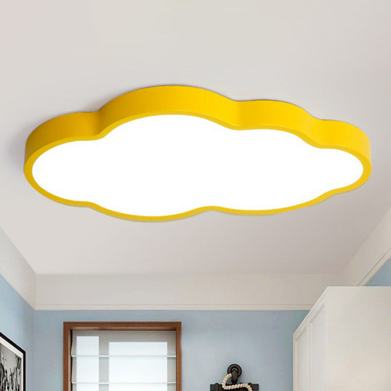 Illuminazione a soffitto da incasso a soffitto metallica minimalista per asilo nido a LED Cloud