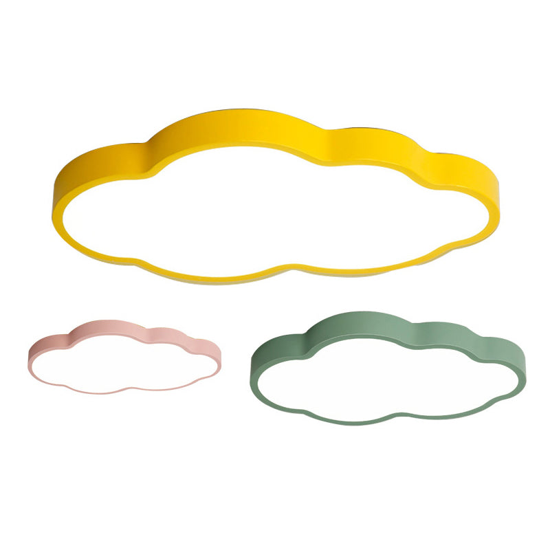 Illuminazione a soffitto da incasso a soffitto metallica minimalista per asilo nido a LED Cloud