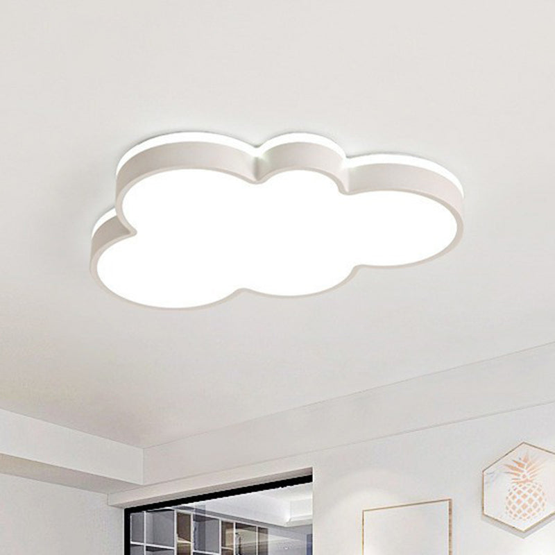 Plafonnier LED en forme de nuage en acrylique, luminaire d'éclairage encastré pour chambre d'enfant